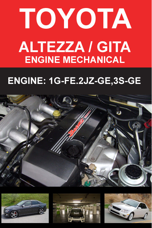 Toyota – Altezza / Altezza Gita Engine Manual In English | 1998~2005 (Part N.O 3001)