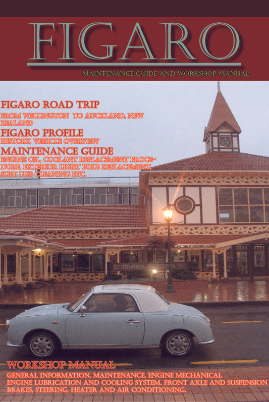 Nissan Figaro Workshop Service Manual In English 1991 (Part N.O WM134)