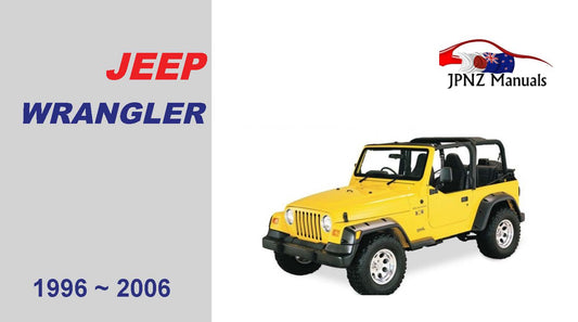 Jeep – Wrangler 1996 – 2006 Owners User Manual In English (Part N.O A200 )